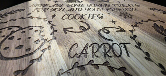 Santa Snacks Cutting Board - 01