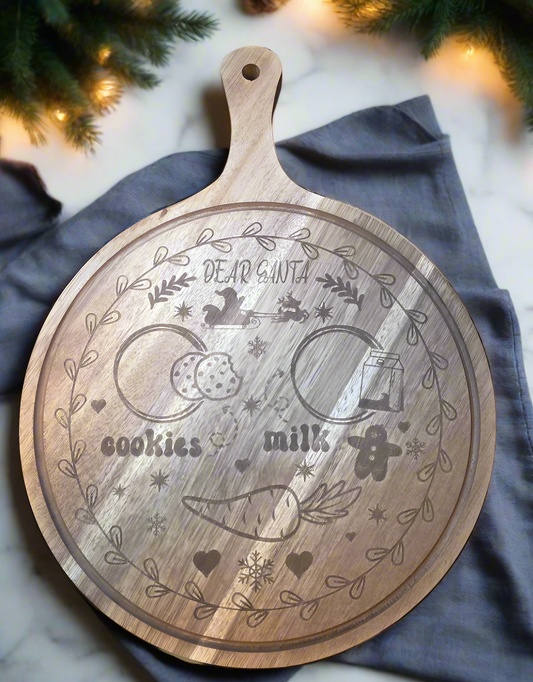 Santa Snacks Cutting Board - 02