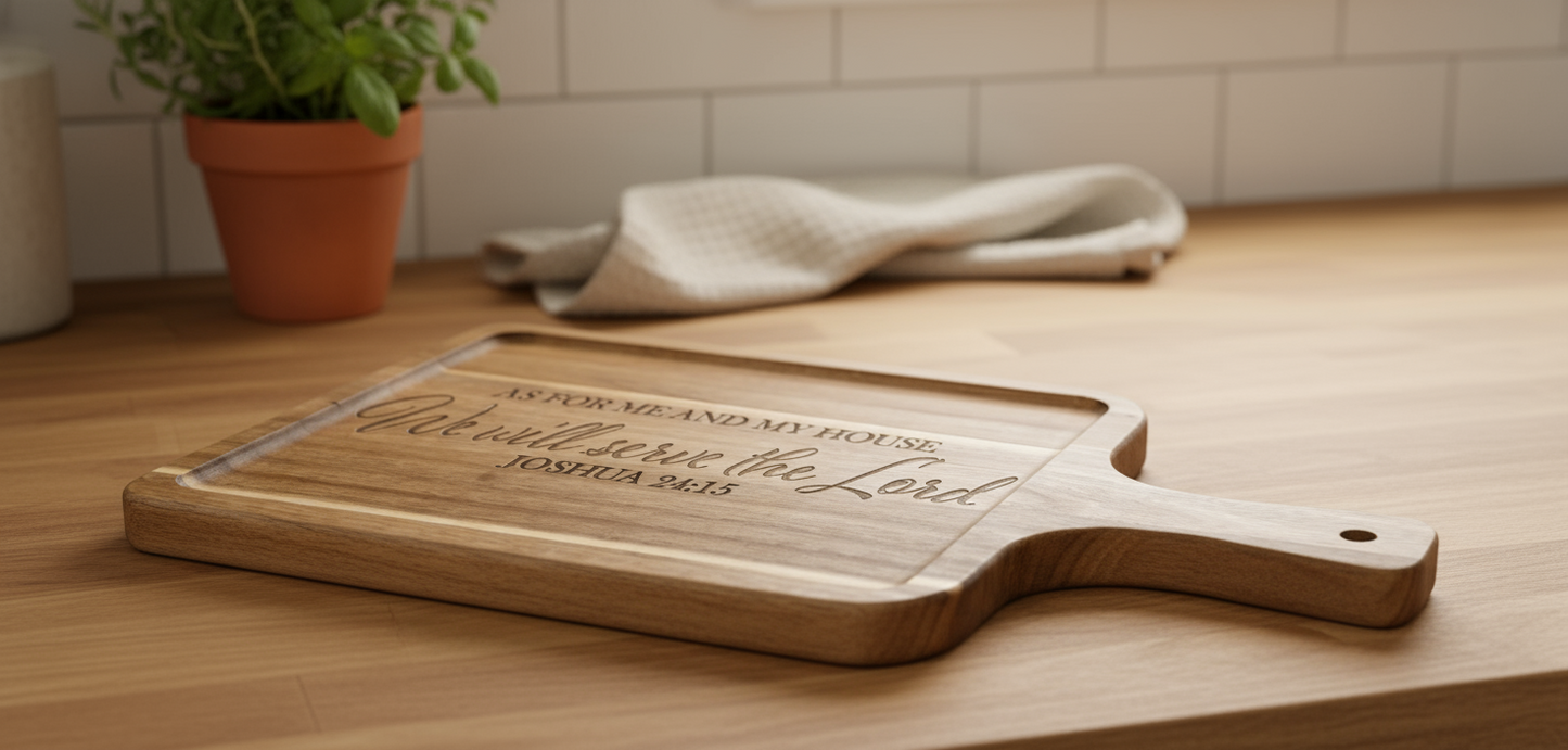As For Me & My House Cutting Board