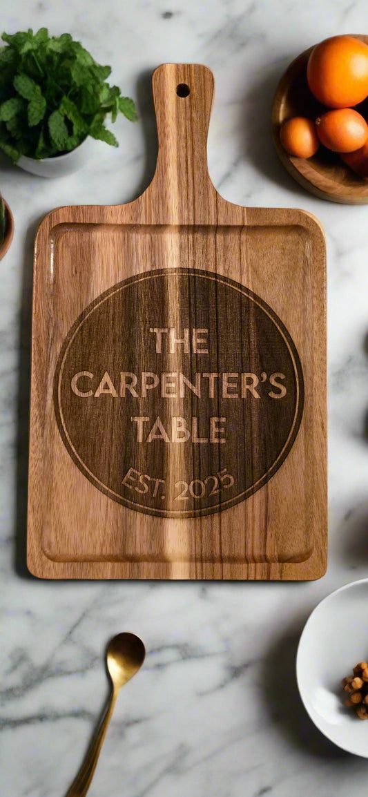 Personalized Cutting Board - Logo
