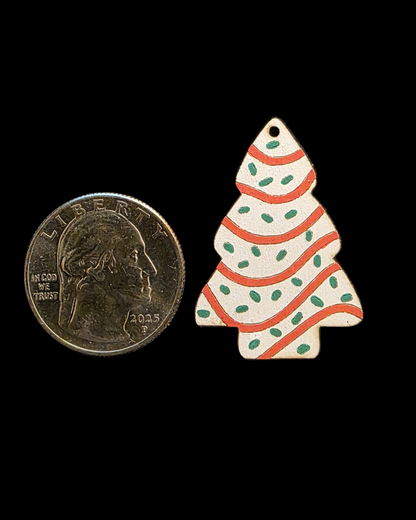 Oh Christmas Tree Cake Earrings