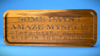 Personalized Serving Tray