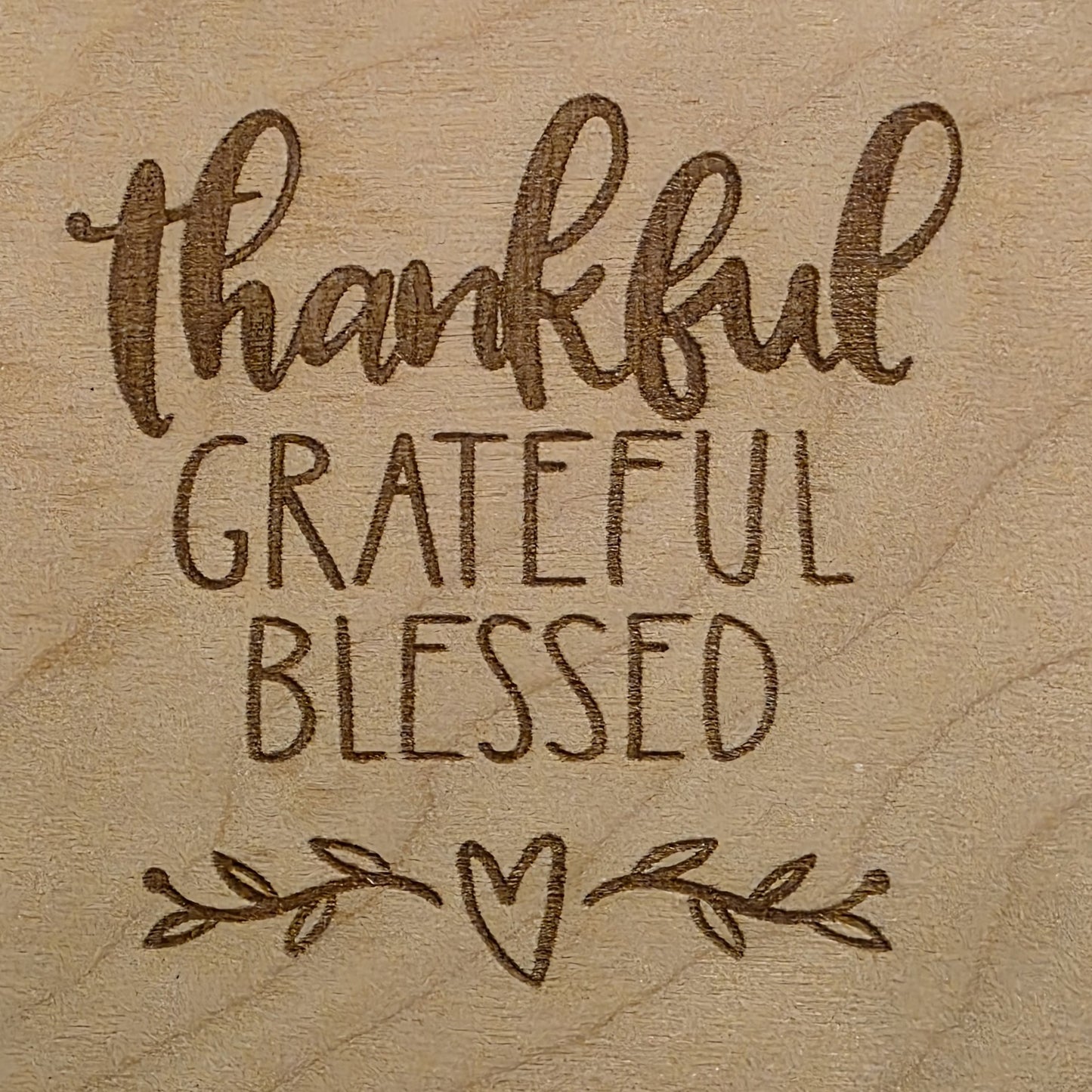 Phone Stand - Thankful Grateful Blessed