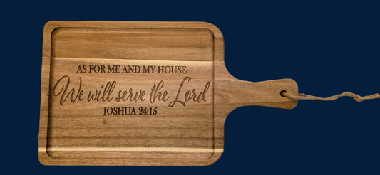 As For Me & My House Cutting Board