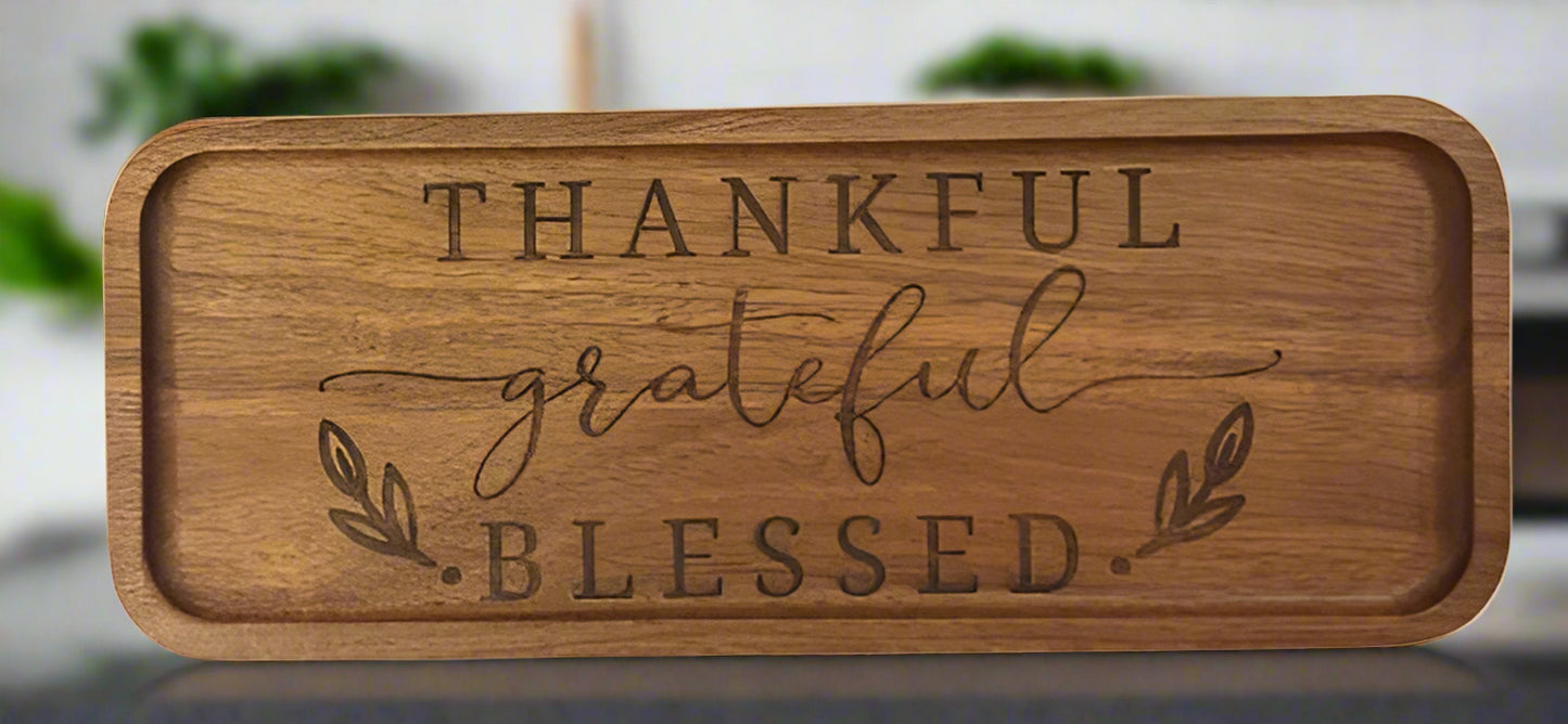 Personalized Serving Tray